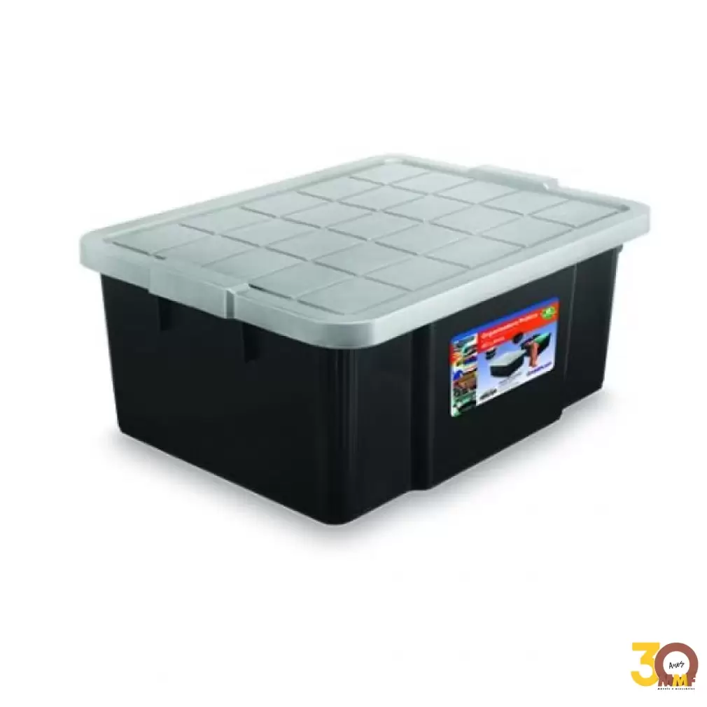 Organizadora Pratica Preta 40 Lts-Primeira Moagem