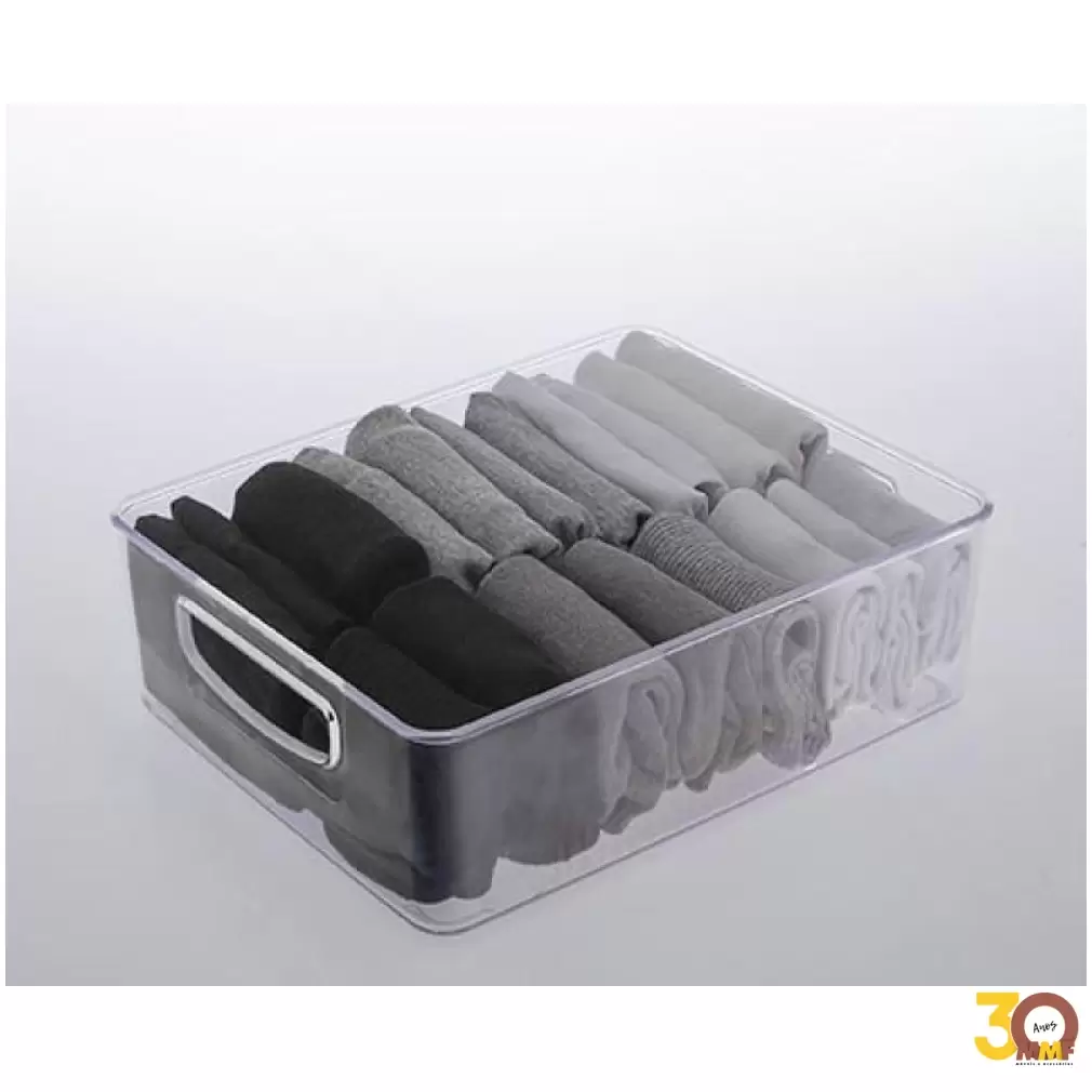 Organizador Diamond 25X20X8 Cm Cristal