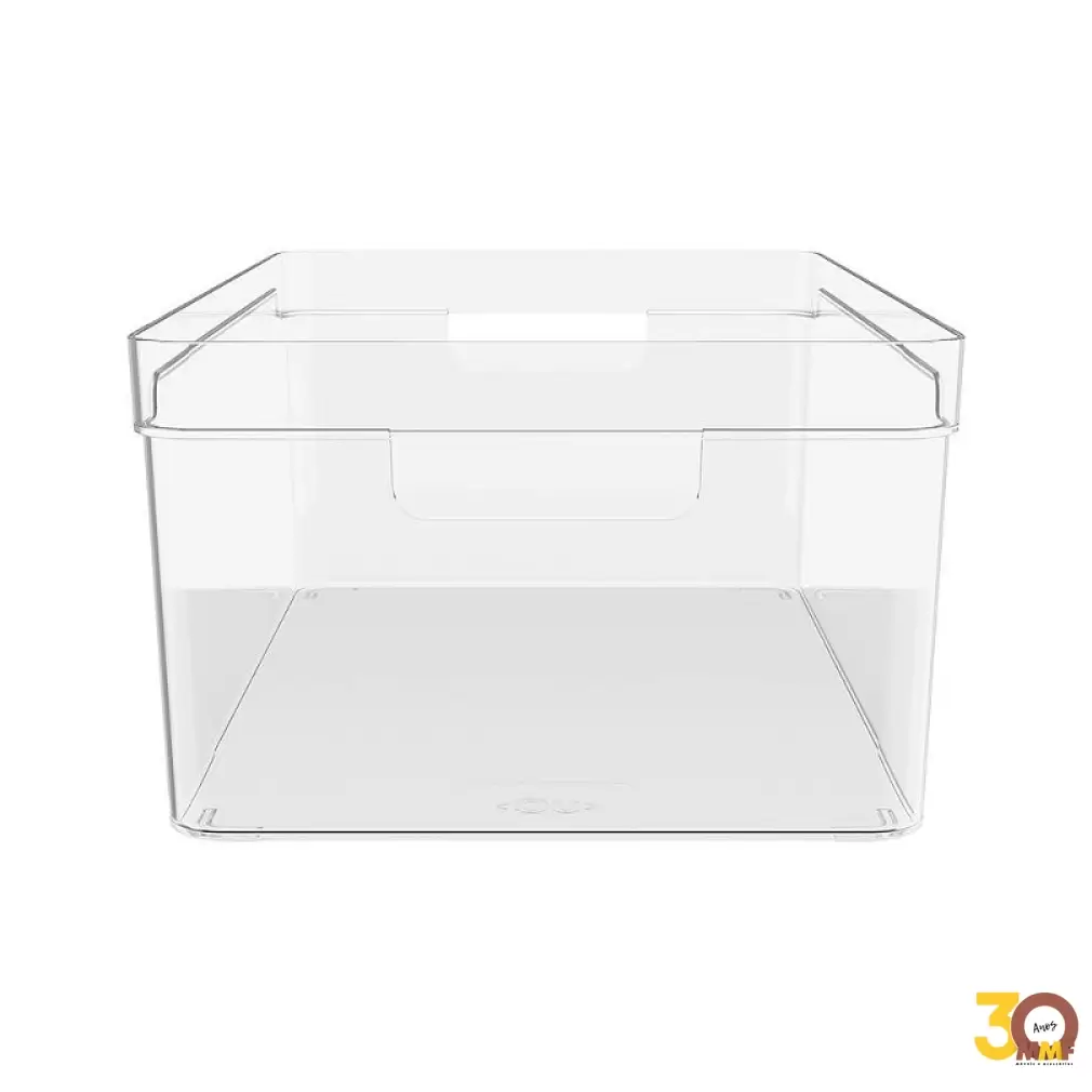 Organizador Clear 30 X 20 X 13 Cm Natural