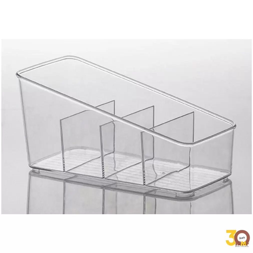 Organizador Diamond Com Divisorias 27X13X13 Cm Cri