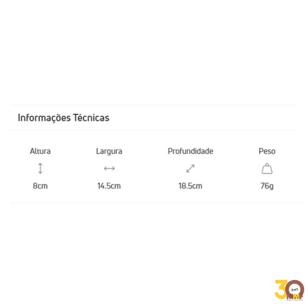 Cesta Organizadora P Branco Fechado