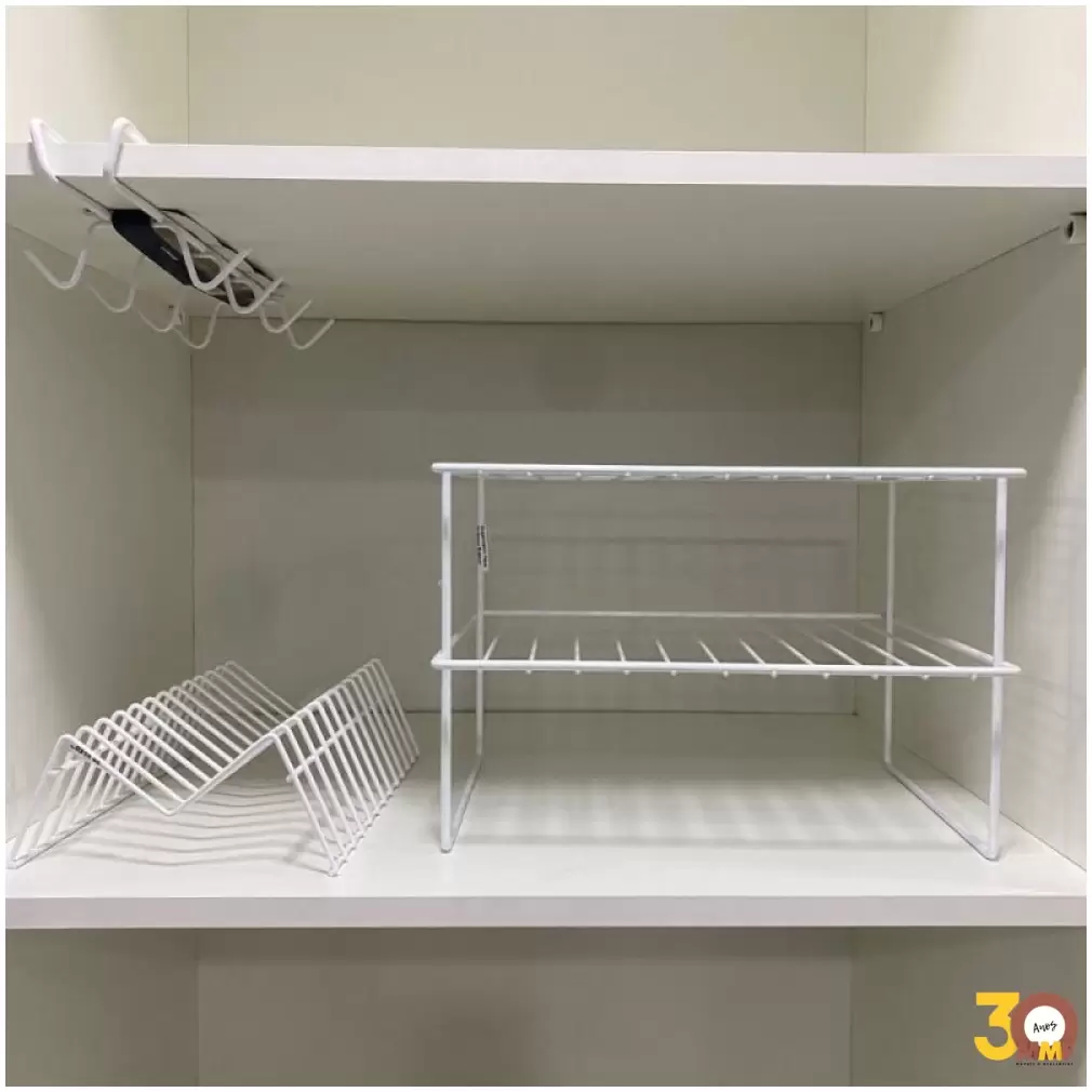 Kit Organizador Cozinha rack xícara pratos C1