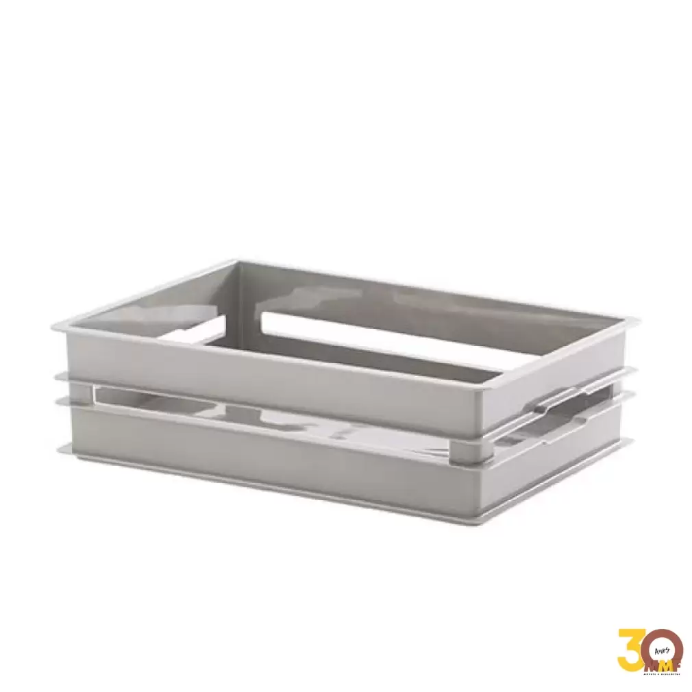 Organizador Caixote Bx 28 X 19 X 8,5 Cm Branco