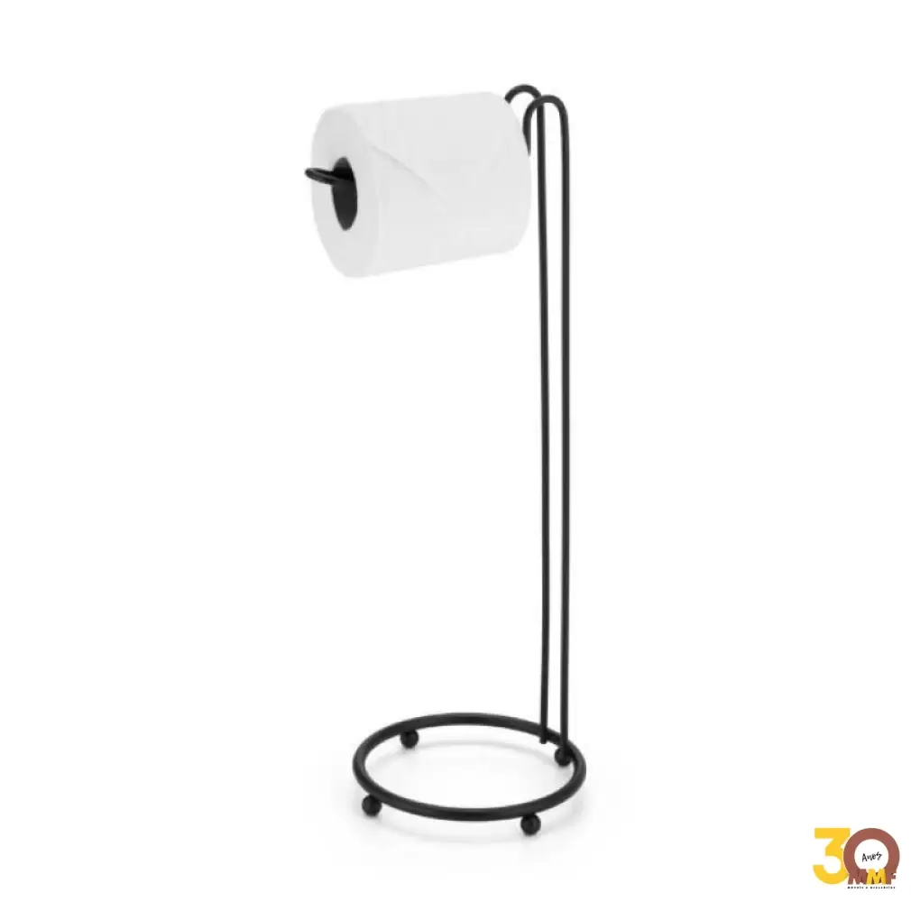 SUPORTE CHAO Para PAPEL HIGIENICO UNIT BLACK