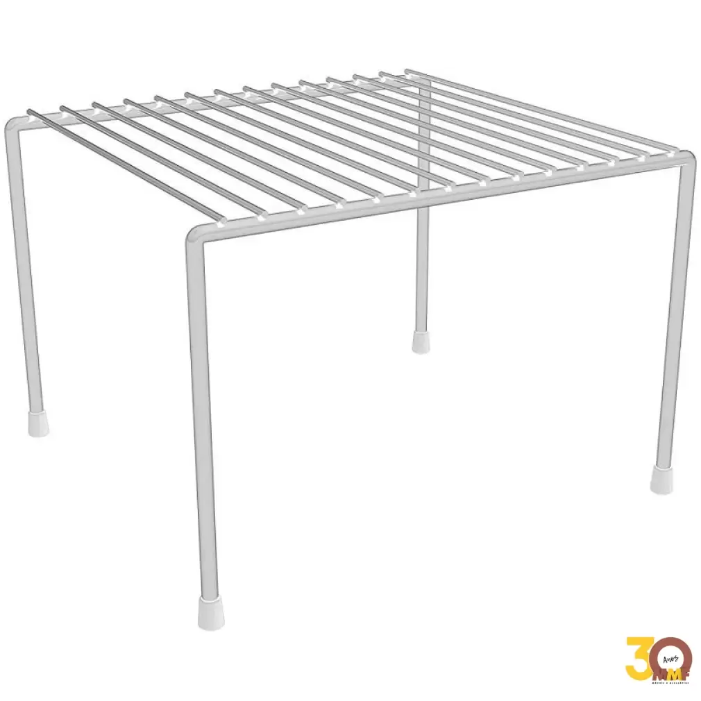 Organizador Para Armário Prateleira 21 Cm Branco